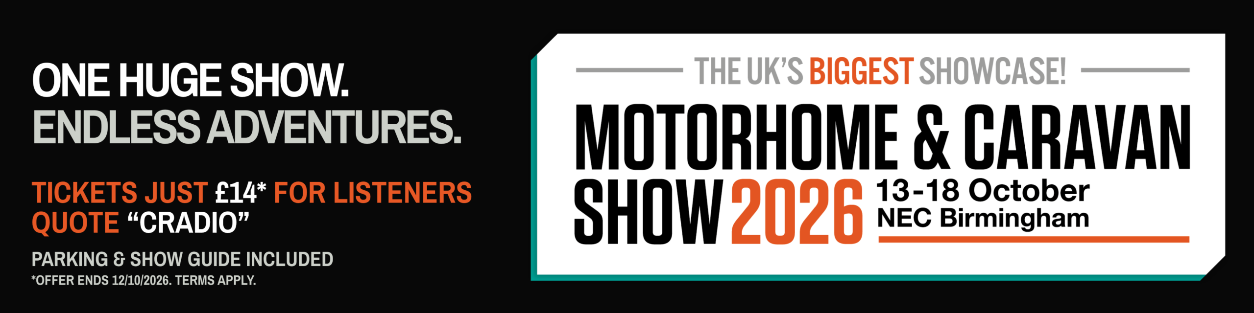 Motorhome & Caravan Show 2026 – Ad2